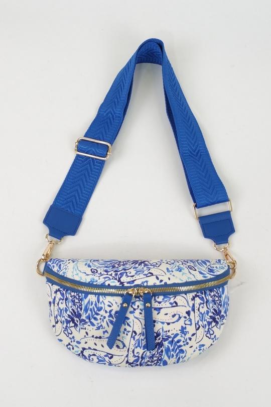 Sacs bananes Maroquinerie Bleu bic DOLLIBAG 87768TI Efashion Paris