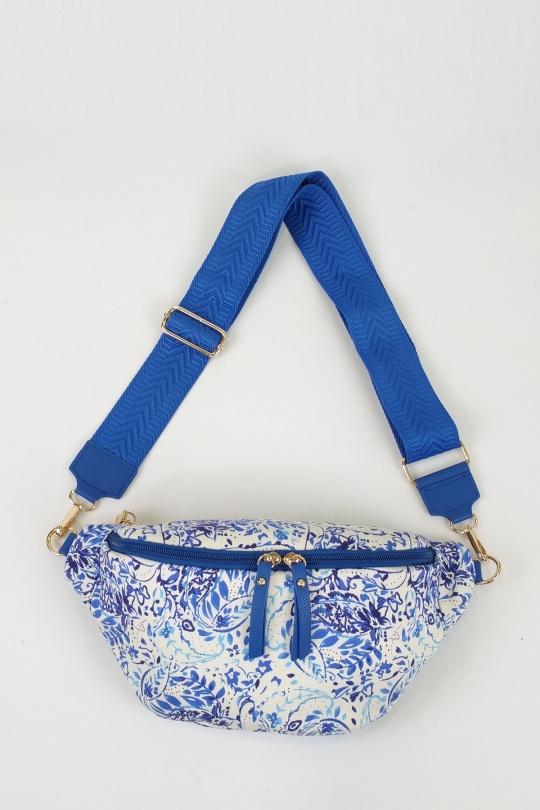 Sacs bananes Maroquinerie Bleu bic DOLLIBAG 87789TI Efashion Paris