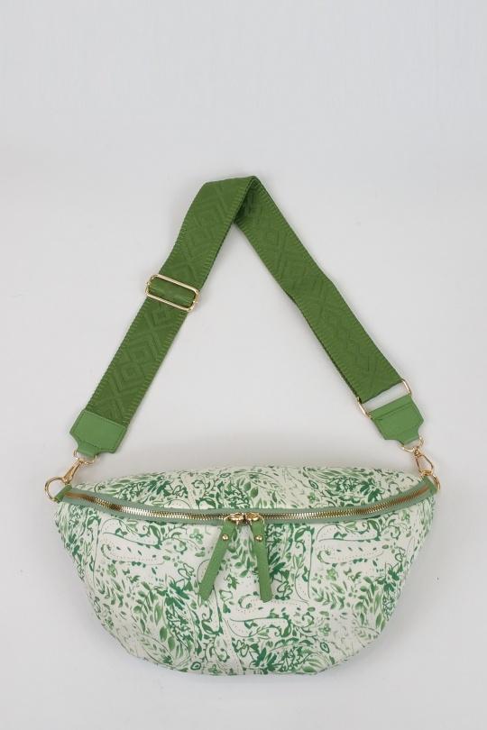 Sacs bananes Maroquinerie Vert DOLLIBAG 87803TI Efashion Paris