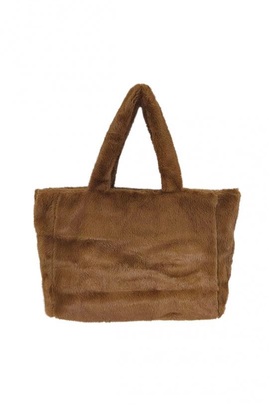 Cabas Maroquinerie Marron DOLLIBAG 87813 Efashion Paris