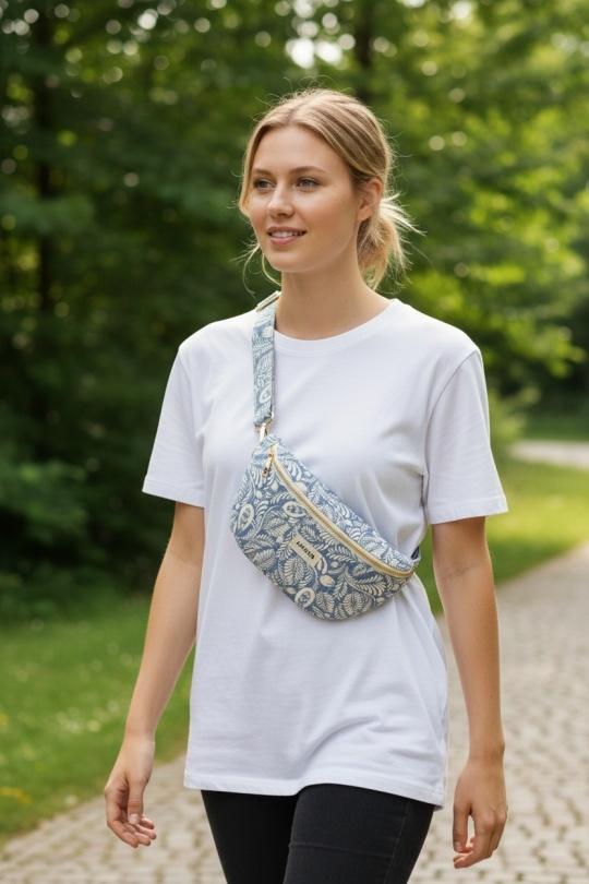 Sacs bananes Maroquinerie Rose DOLLIBAG 1015 Efashion Paris