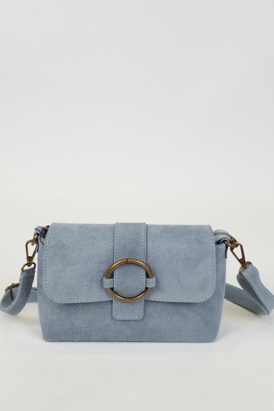 Sacs à bandoulière Maroquinerie Bleu ciel DOLLIBAG IT156D Efashion Paris