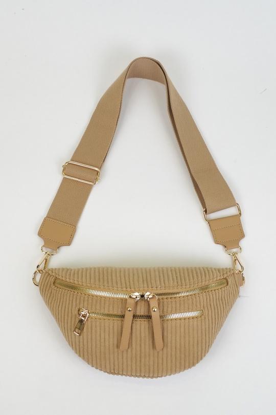 Sacs bananes Maroquinerie Bleu jean DOLLIBAG 87782VE Efashion Paris