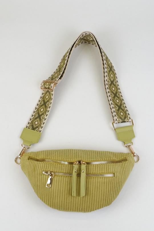 Sacs bananes Maroquinerie Bleu jean DOLLIBAG 87782VE Efashion Paris