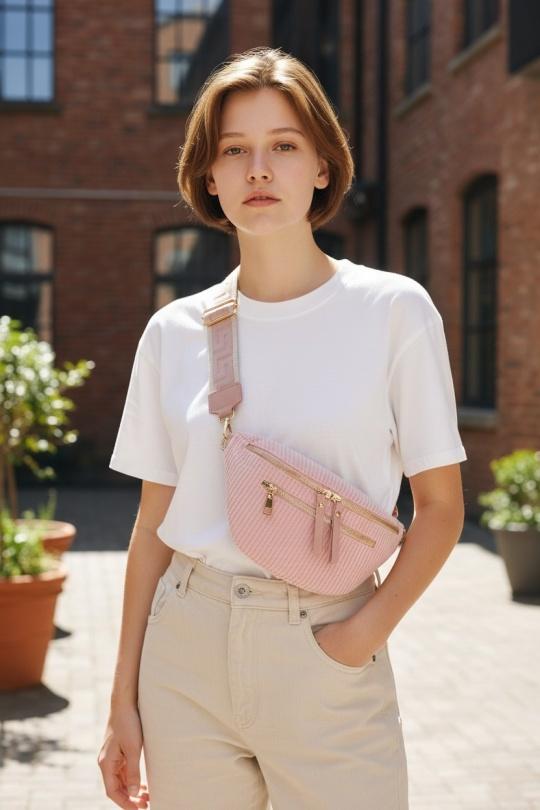 Sacs bananes Maroquinerie Bleu jean DOLLIBAG 87782VE Efashion Paris