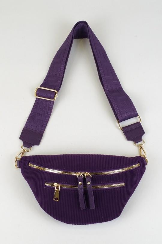 Sacs bananes Maroquinerie Bleu jean DOLLIBAG 87782VE Efashion Paris