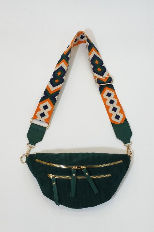 Sacs bananes Maroquinerie Bleu jean DOLLIBAG 87782VE Efashion Paris