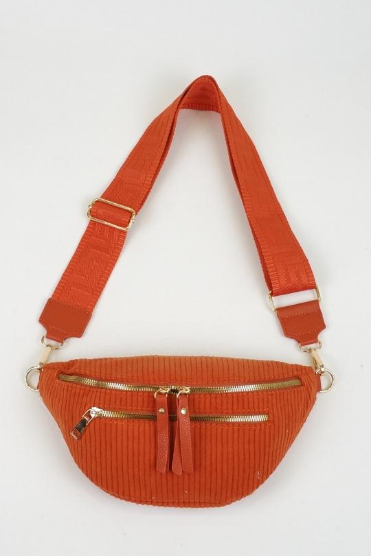 Sacs bananes Maroquinerie Bleu jean DOLLIBAG 87782VE Efashion Paris