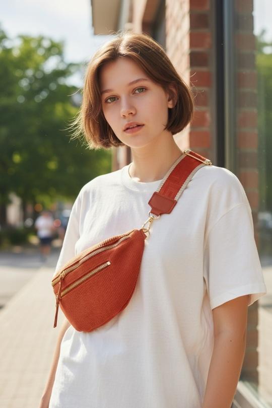 Sacs bananes Maroquinerie Lilas DOLLIBAG 87785 Efashion Paris