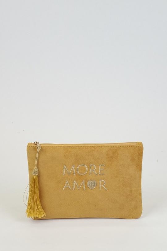 Petite maroquinerie Maroquinerie Jaune moutarde DOLLIBAG A003 Efashion Paris