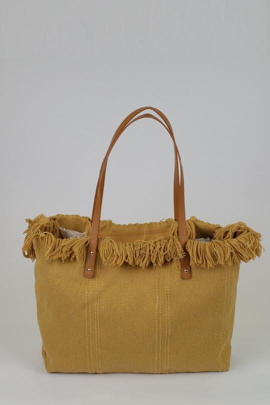 Cabas Maroquinerie Orange DOLLIBAG 997UN Efashion Paris