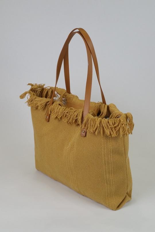 Cabas Maroquinerie Orange DOLLIBAG 997UN Efashion Paris