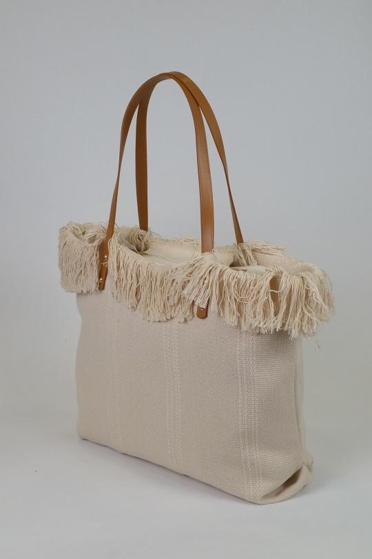 Cabas Maroquinerie Orange DOLLIBAG 997UN Efashion Paris