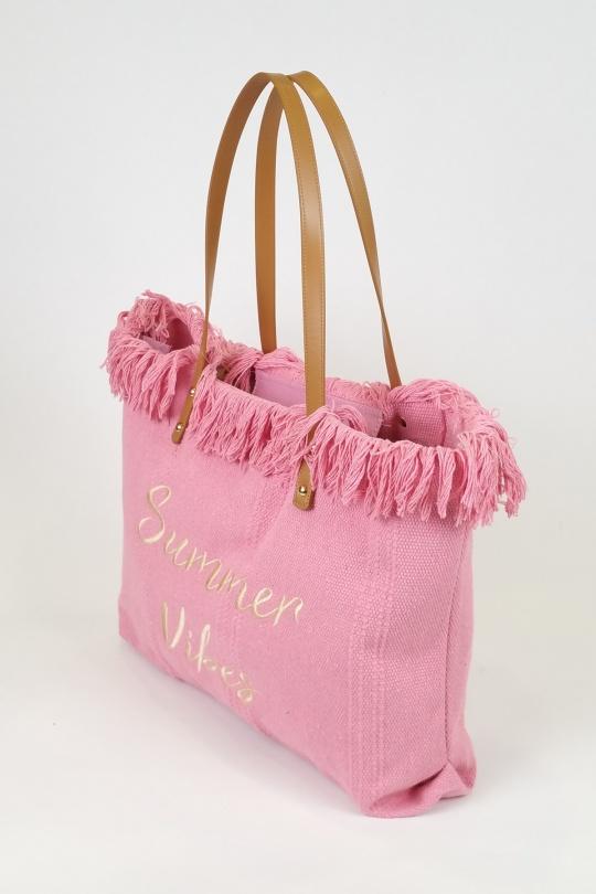 Cabas Maroquinerie Rose DOLLIBAG 997SU Efashion Paris