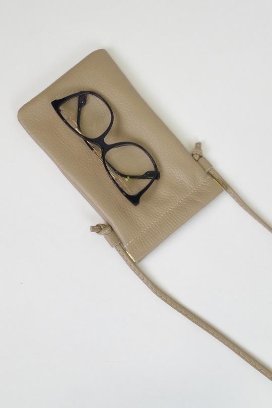 Pochettes Maroquinerie Jaune DOLLIBAG IT65 Efashion Paris