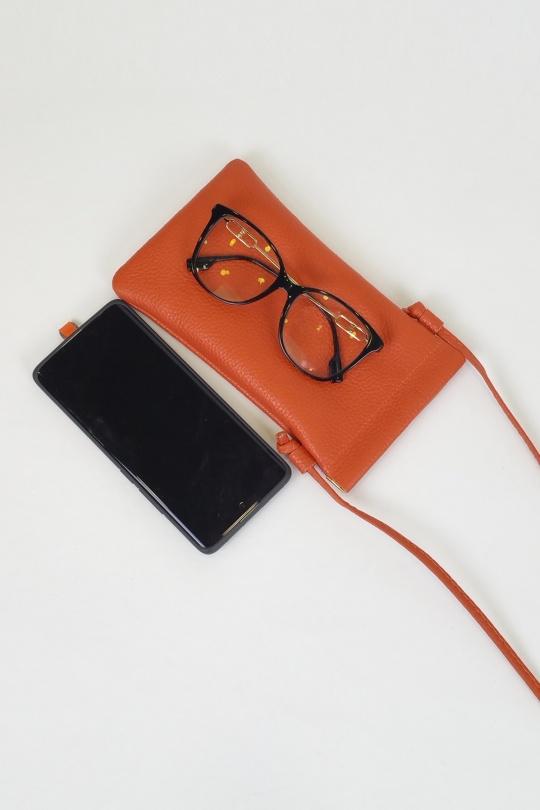 Pochettes Maroquinerie Jaune DOLLIBAG IT65 Efashion Paris