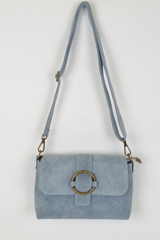 Sacs à bandoulière Maroquinerie Bleu ciel DOLLIBAG IT156D Efashion Paris