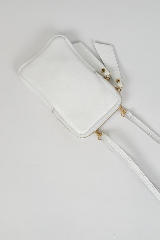 Pochettes Maroquinerie Blanc DOLLIBAG IT61 Efashion Paris