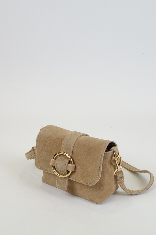 Sacs à bandoulière Maroquinerie Beige DOLLIBAG IT166-2 Efashion Paris