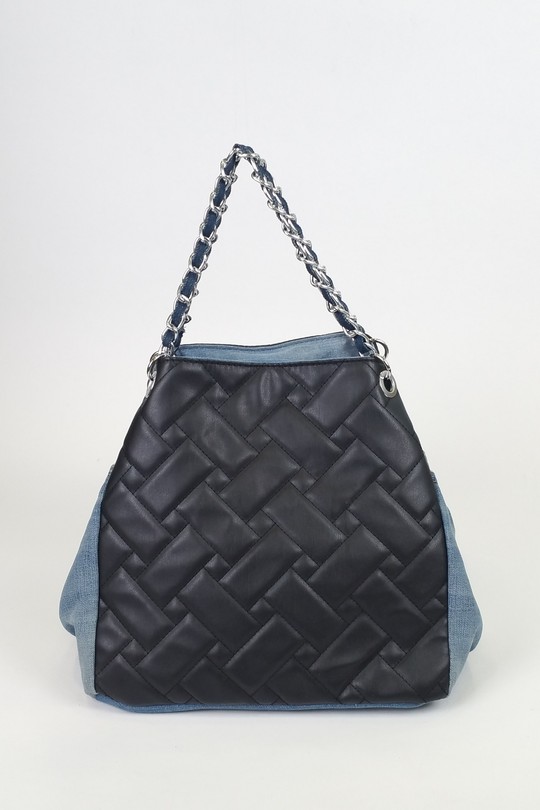 Cabas Maroquinerie Noir DOLLIBAG 2002 Efashion Paris
