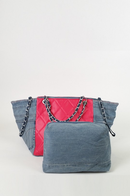 Cabas Maroquinerie Noir DOLLIBAG 2002 Efashion Paris