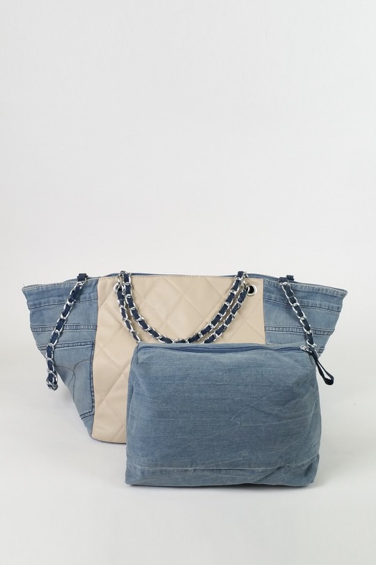 Cabas Maroquinerie Noir DOLLIBAG 2002 Efashion Paris