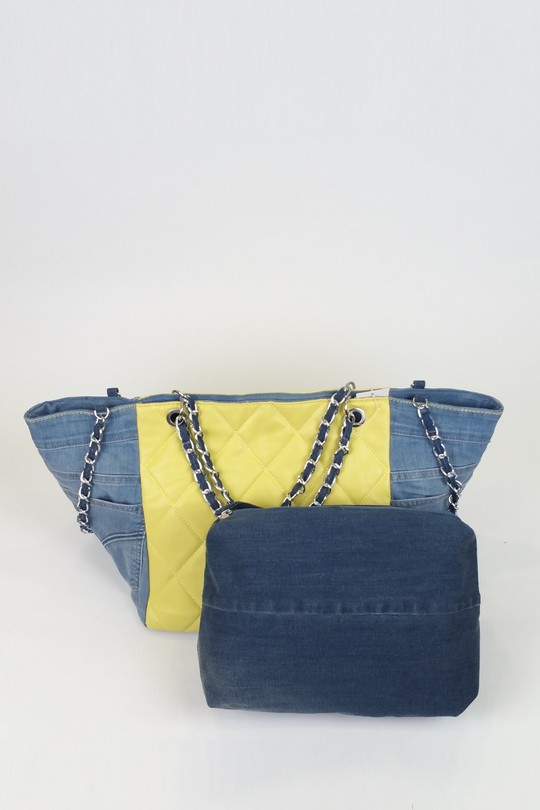 Cabas Maroquinerie Noir DOLLIBAG 2002 Efashion Paris