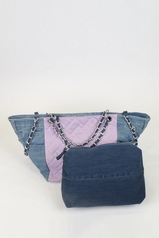 Cabas Maroquinerie Noir DOLLIBAG 2002 Efashion Paris