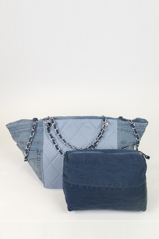 Cabas Maroquinerie Noir DOLLIBAG 2002 Efashion Paris