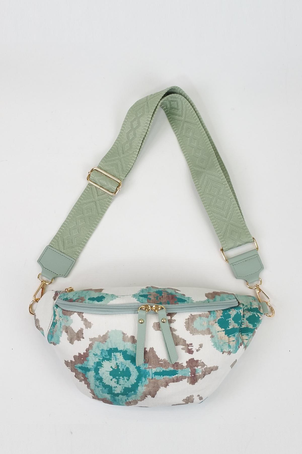 Sacs bananes Maroquinerie Vert d eau DOLLIBAG 87789TI #c Efashion Paris