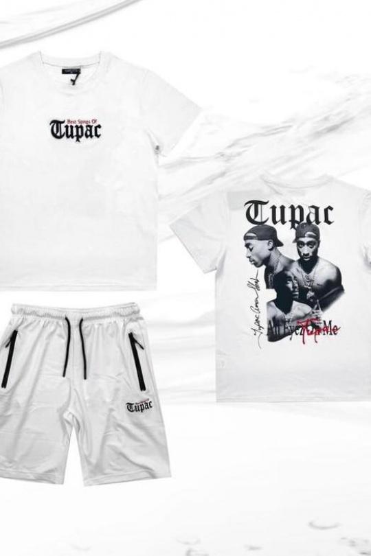 Ensemble short Homme Blanc AARHON Y-151WHITE Efashion Paris
