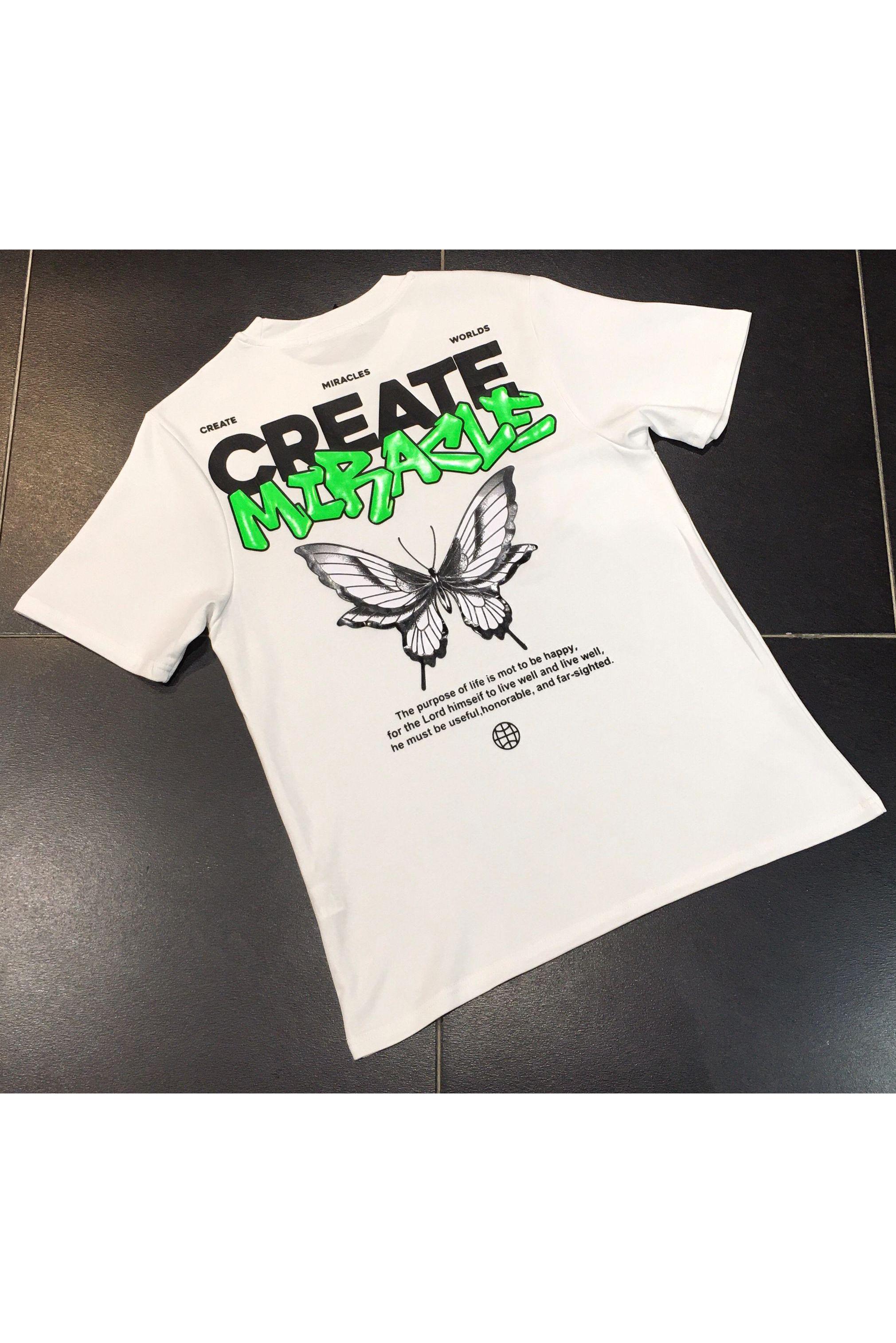 T-shirts Men White AARHON BH-351WHITE #c Efashion Paris