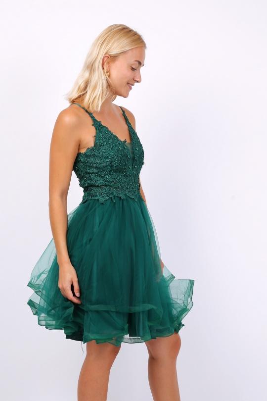 Robes de soirée Femme Bleu marine CHARM'S 9383 Efashion Paris