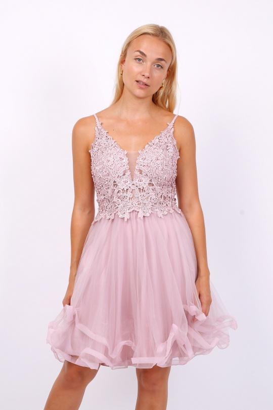 Robes de soirée Femme Bleu marine CHARM'S 9383 Efashion Paris