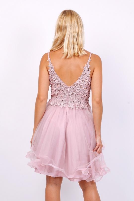 Robes de soirée Femme Bleu marine CHARM'S 9383 Efashion Paris
