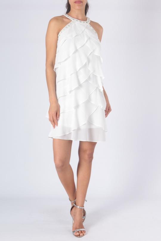 Robes courtes Femme Vieux rose CHARM'S F8350 Efashion Paris