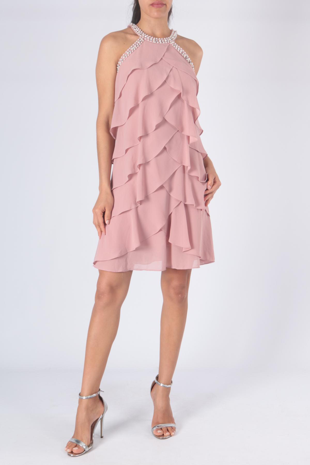 Short dresses Women Old pink CHARM'S F8350 #c Efashion Paris