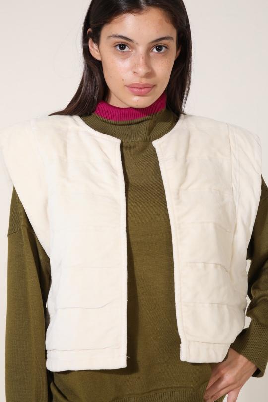 Gilets Femme Ecru The Corner (by The Moment)  12000 Efashion Paris