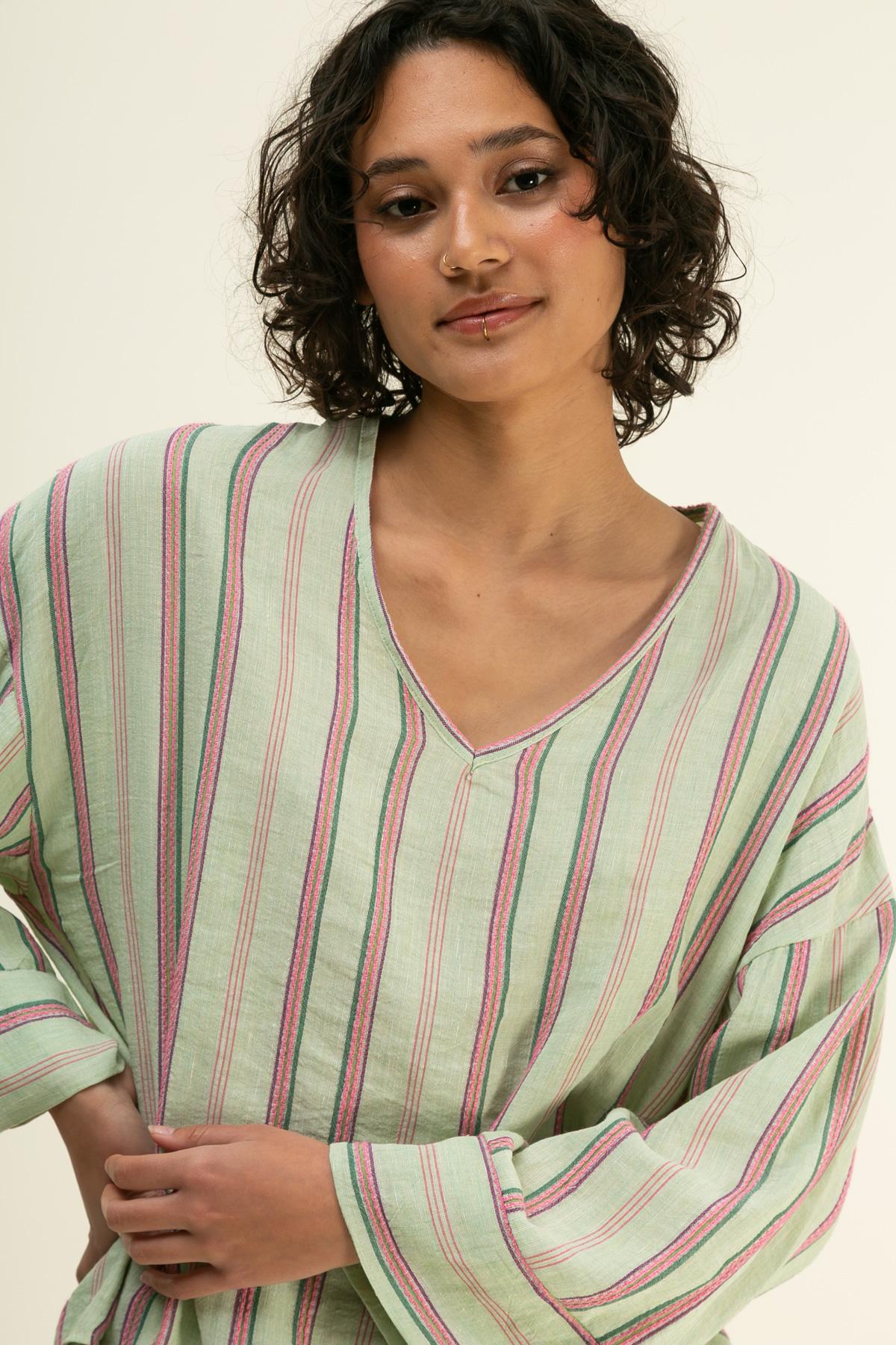 Blouses Women Green The Corner (by The Moment)  7712 #c Efashion Paris