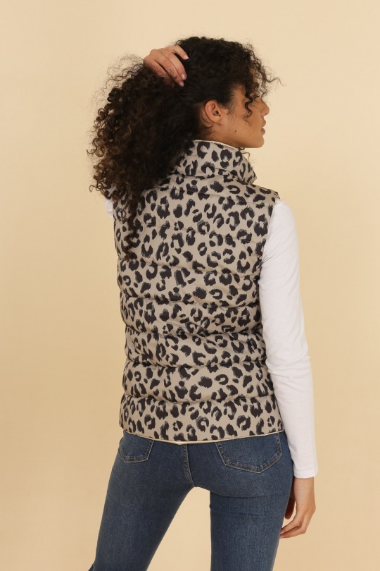 Doudounes Femme Or LAURA JO 21034 REVERSIBLE Efashion Paris