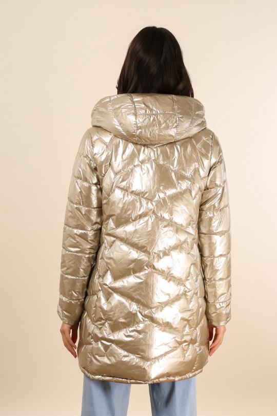 Doudounes Femme Brique LAURA JO 22066 Efashion Paris