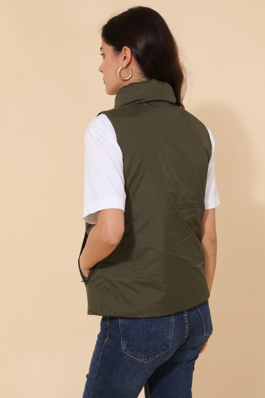 Doudounes Femme Kaki LAURA JO 5010 Efashion Paris