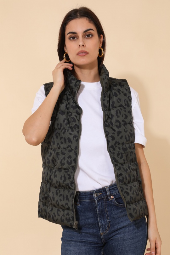 Doudounes Femme Kaki LAURA JO 5010 Efashion Paris