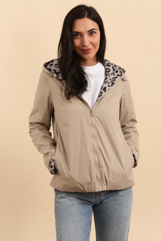 Vestes  Femme Beige LAURA JO 5011LEO Efashion Paris
