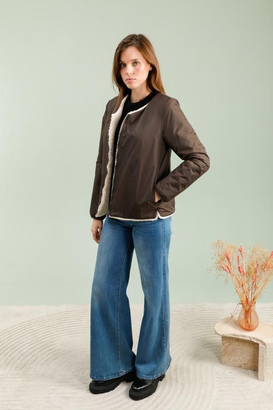 Vestes  Femme Marine LAURA JO 6030 Efashion Paris