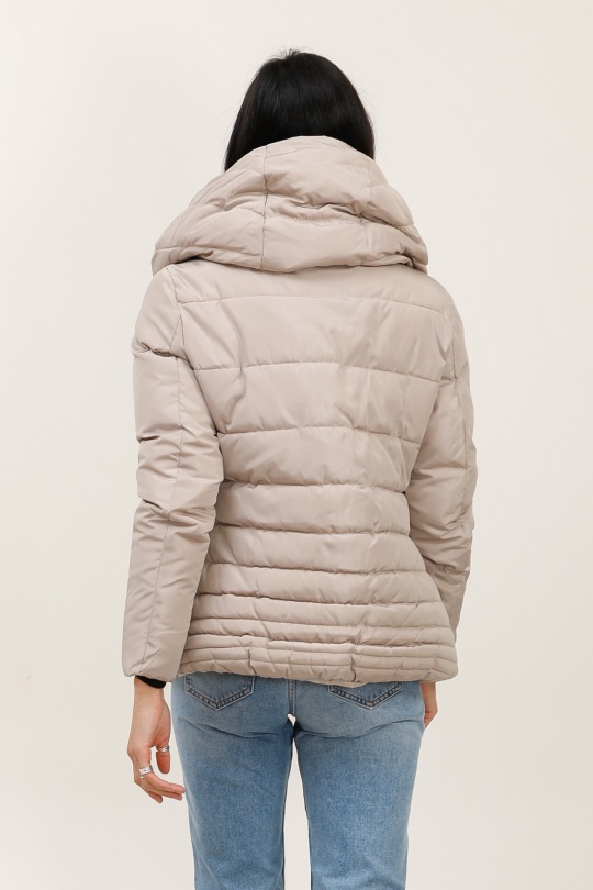 Doudounes Femme Bordeau/Rouge LAURA JO 19043 Efashion Paris