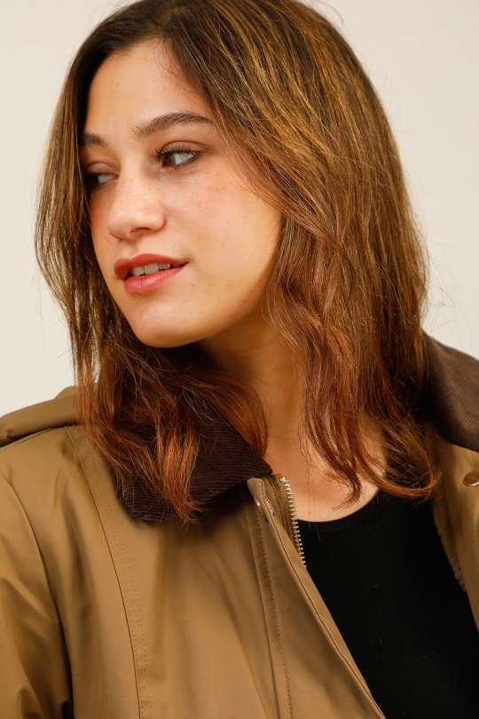 Vestes  Femme Camel LAURA JO 6084 Efashion Paris