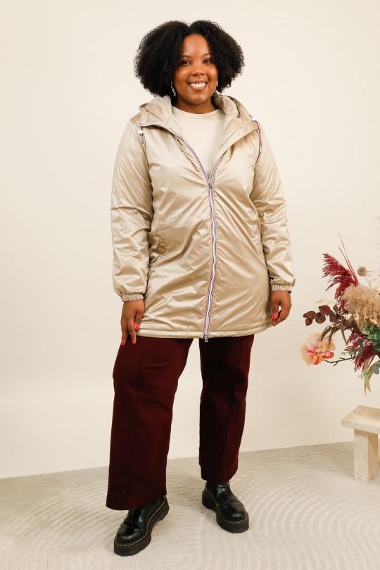 Manteaux Femme Sable LAURA JO 21050GT Efashion Paris