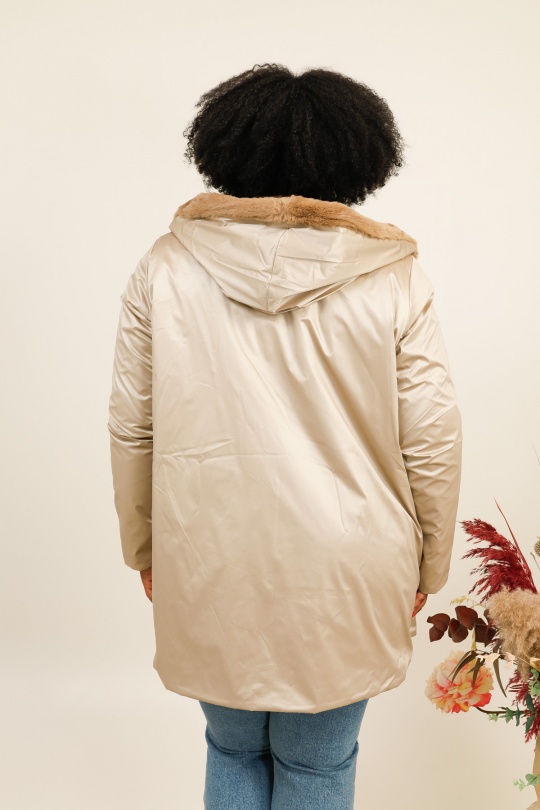 Manteaux Femme Marine LAURA JO 20032GT Efashion Paris