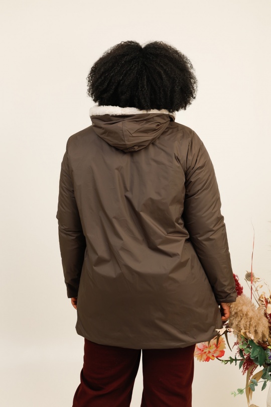 Manteaux Femme Marine LAURA JO 20032GT Efashion Paris